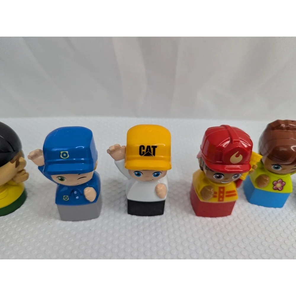 Mega Bloks Figure Lot Eeyore Boys Girls John Deere